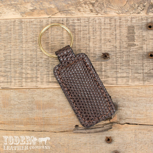 Lizard Brown Keychain