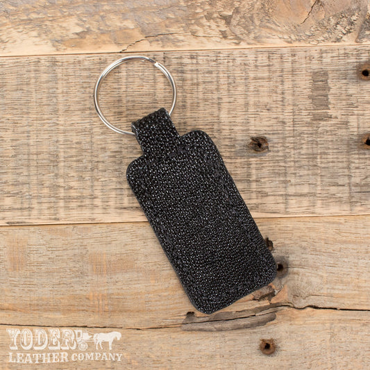 Stingray Black Keychain