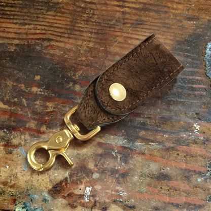 Hippo Brown Key Hanger