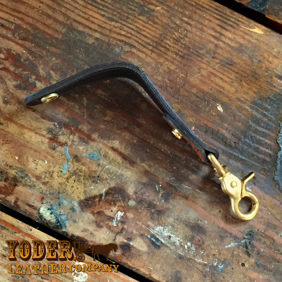 Cowhide Black Key Hanger