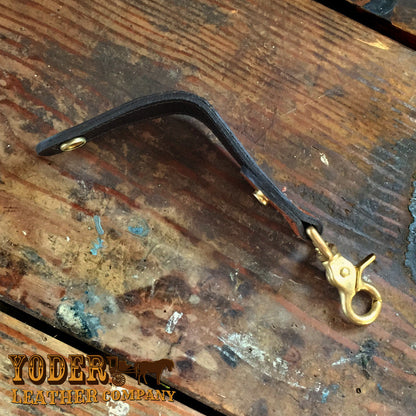 Cowhide Black Key Hanger