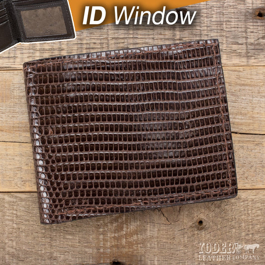 Lizard Brown ID Wallet