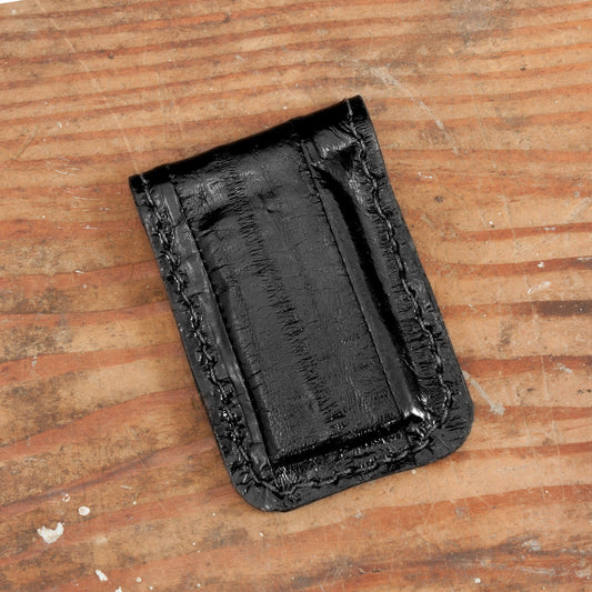 Eel Black Cash Clip