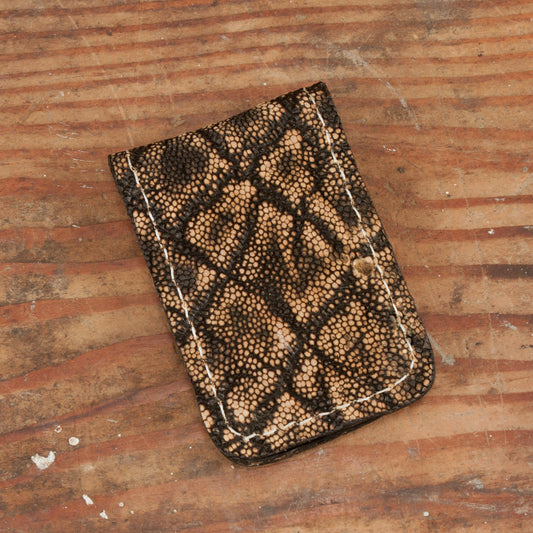 Elephant Treebark Cash Clip
