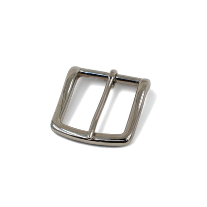 Solid Brass #1049 Heel Bar Buckle 1.5" - Polished Chrome