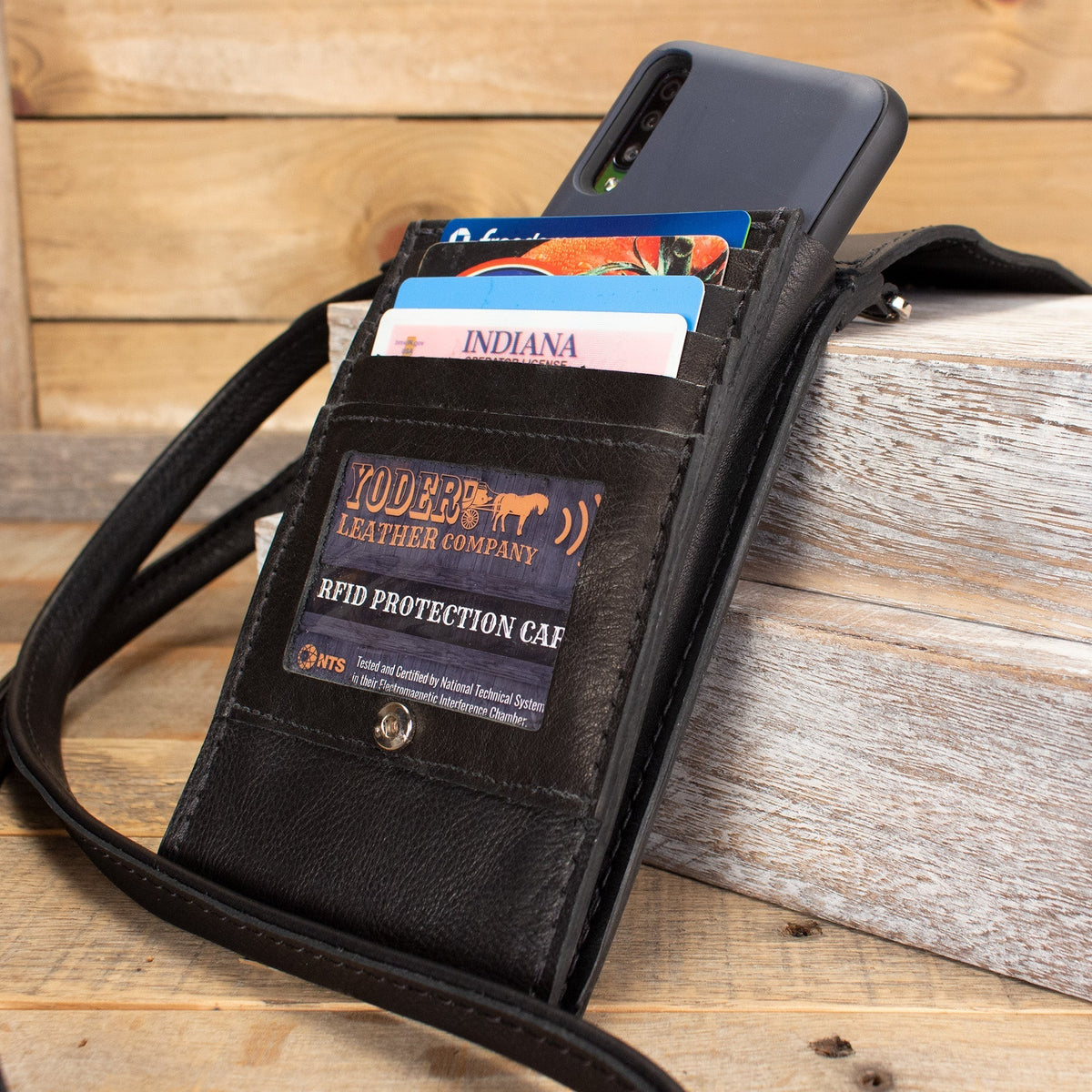 Women's Furry Zebra Phone Purse
