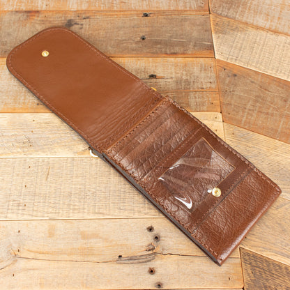 Women's Water Buffalo Brown Phone Purse