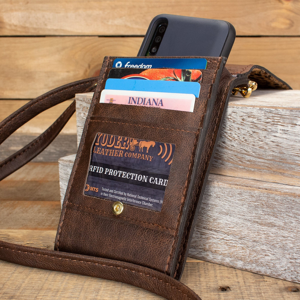 Women's Furry Tiger Phone Purse