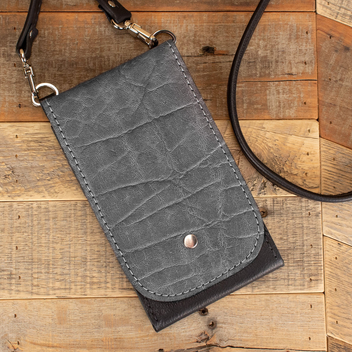Women's Elephant Gray Phone Purse