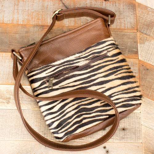 Women's Furry Tiger Purse