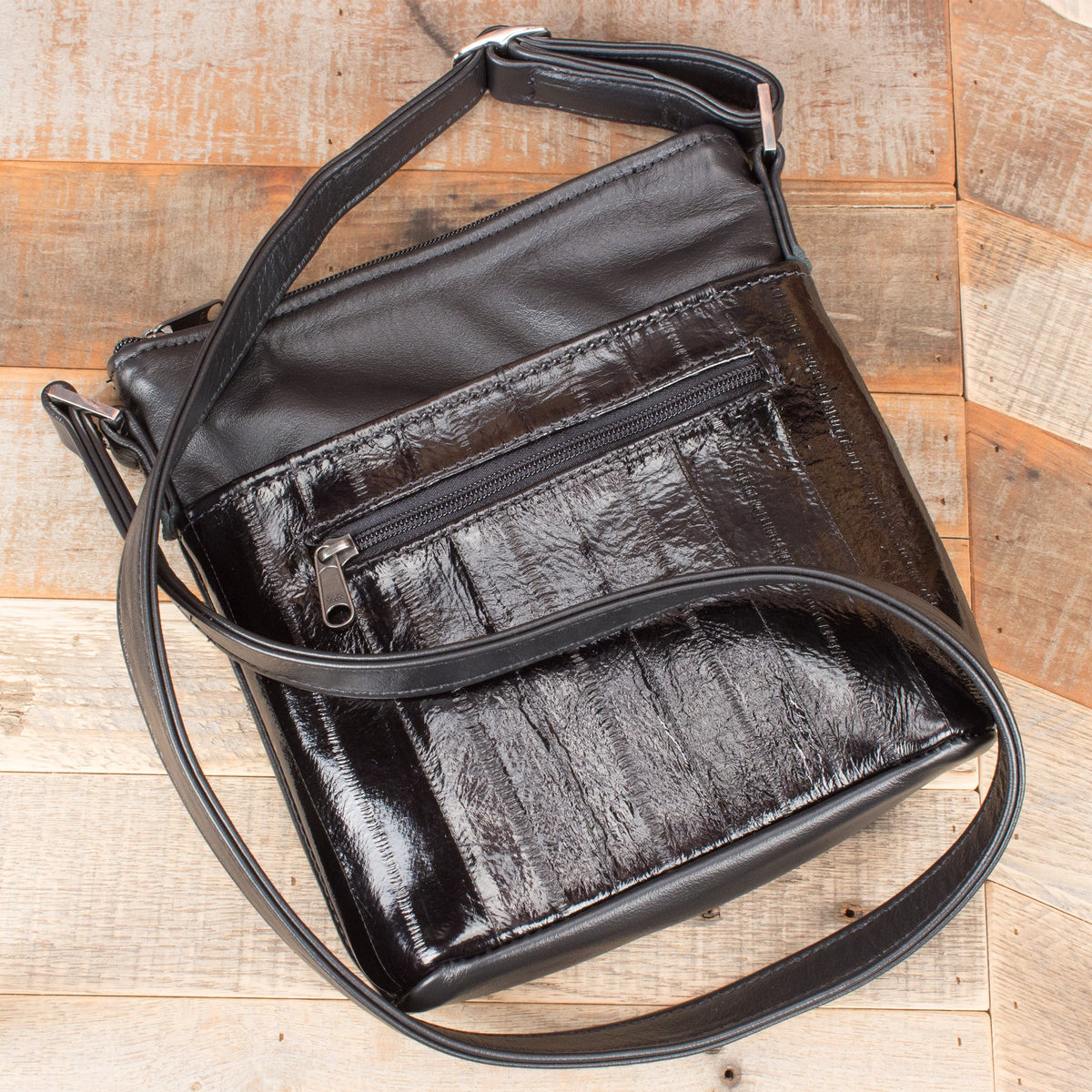 Women's Eel Black Purse