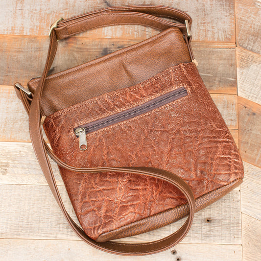 Women's Elephant Caramel Purse