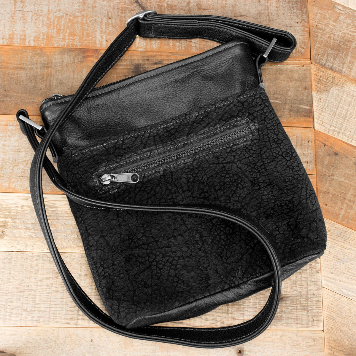 Women's Hippo Black Purse