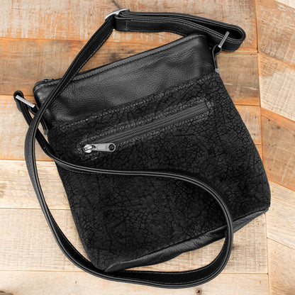 Women's Hippo Black Purse
