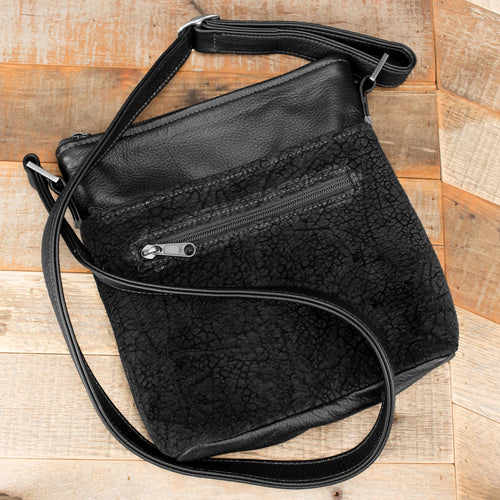Women's Hippo Black Purse