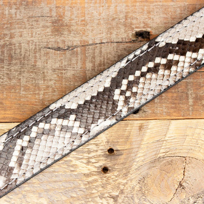 Python Natural Bifold and Leather Belt Bundle