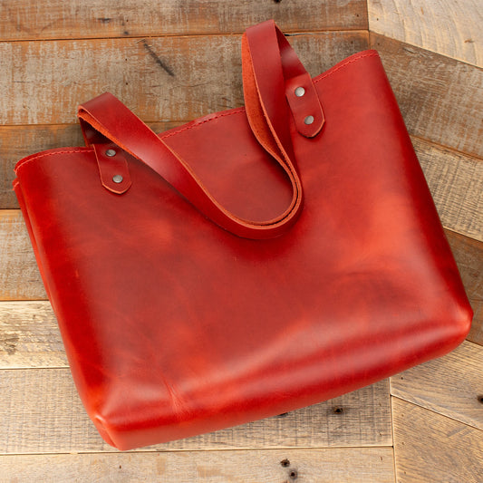 Women's Red Tote Bag