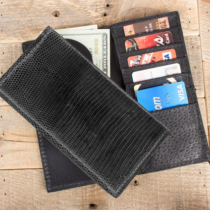 Lizard Black Rodeo Wallet