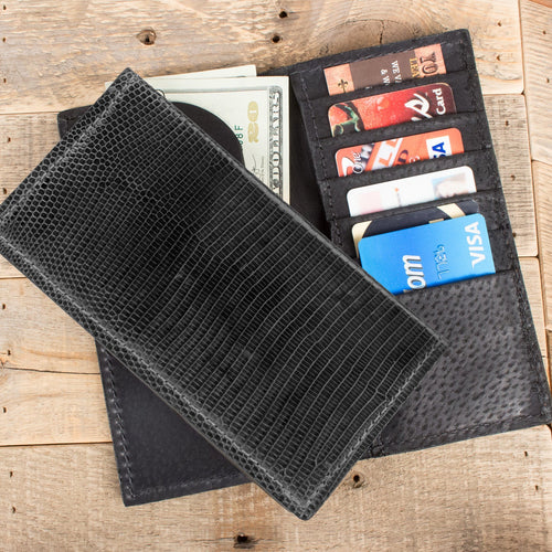 Lizard Black Rodeo Wallet