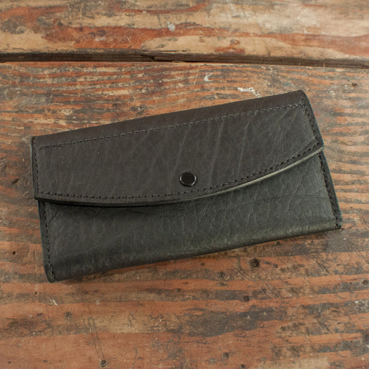 Women's Bison Black Clutch