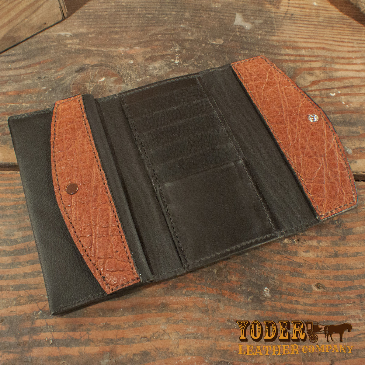 Women's Elephant Caramel Clutch