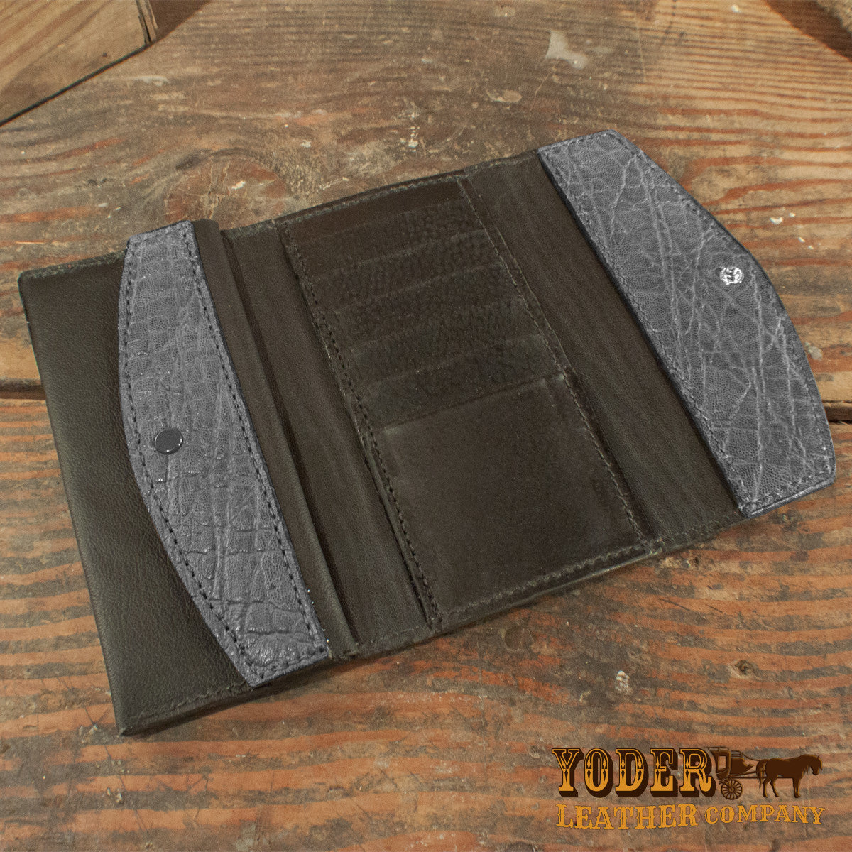 Women's Elephant Gray Clutch