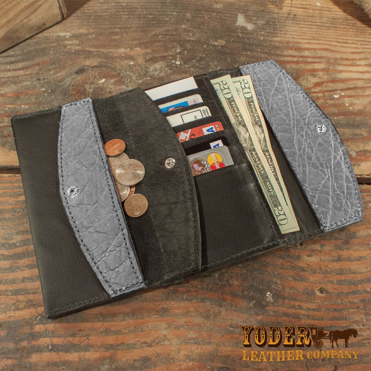 Women's Elephant Gray Clutch