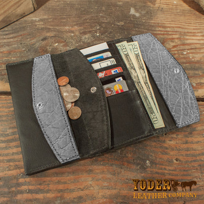 Women's Elephant Gray Clutch
