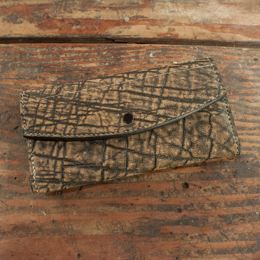 Women's Elephant Treebark Clutch