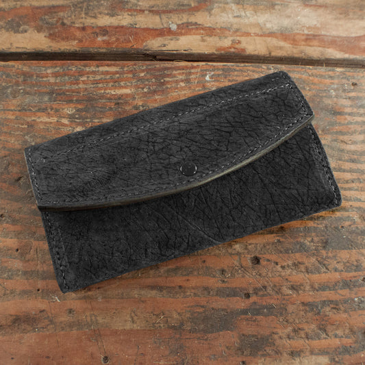 Women's Hippo Black Clutch