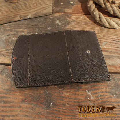 Women's Shark Brown Clutch