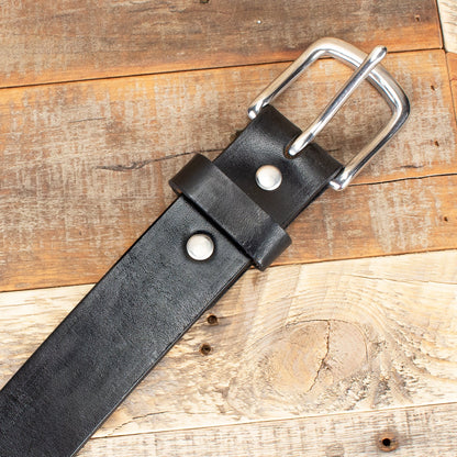 Lincoln Heel Bar Buckle - Polished Chrome - Multiple Sizes