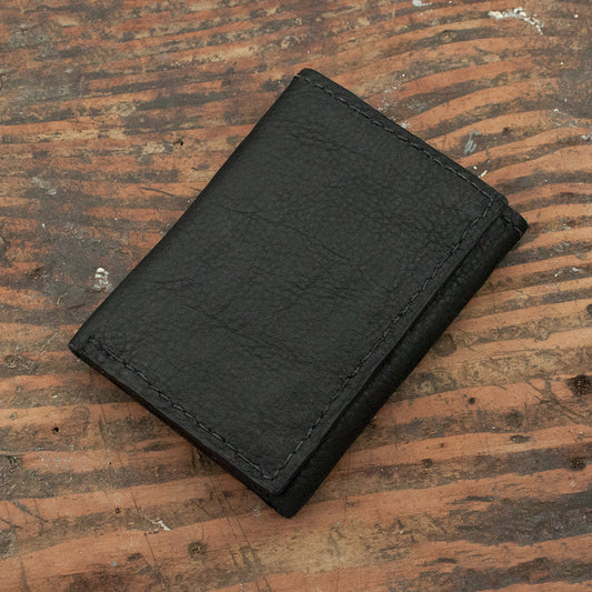 Bison Black Trifold