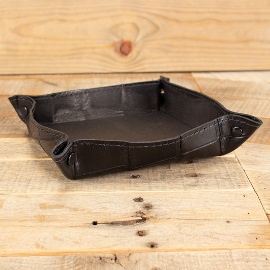 Alligator Matte Black Valet
