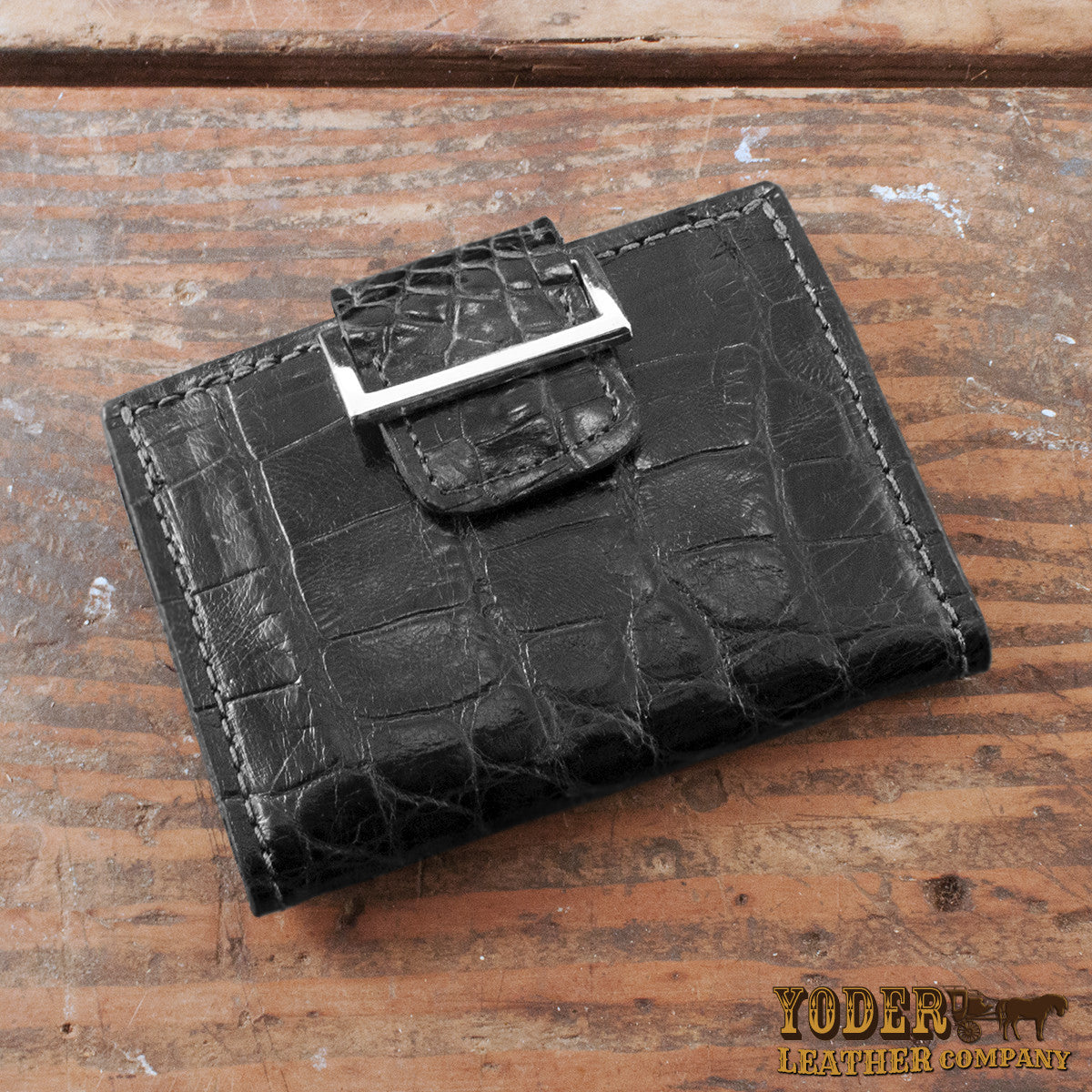 Alligator Black Women's Wallet