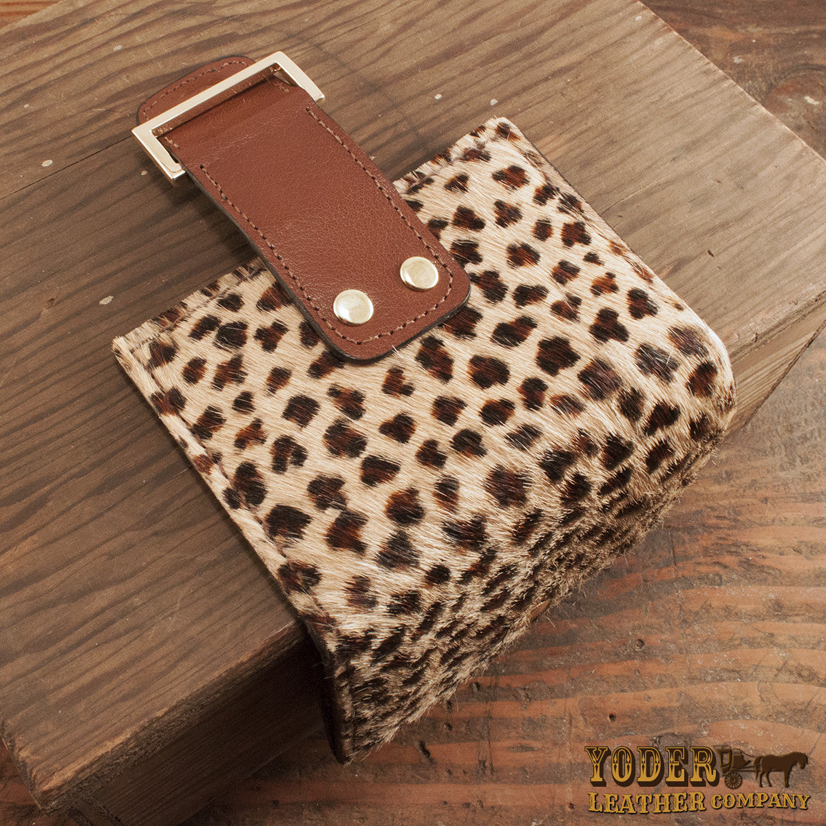 Furry Leopard Women's Wallet